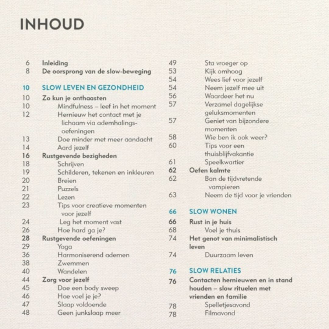 Boek-the art of slowing down - Afbeelding 3